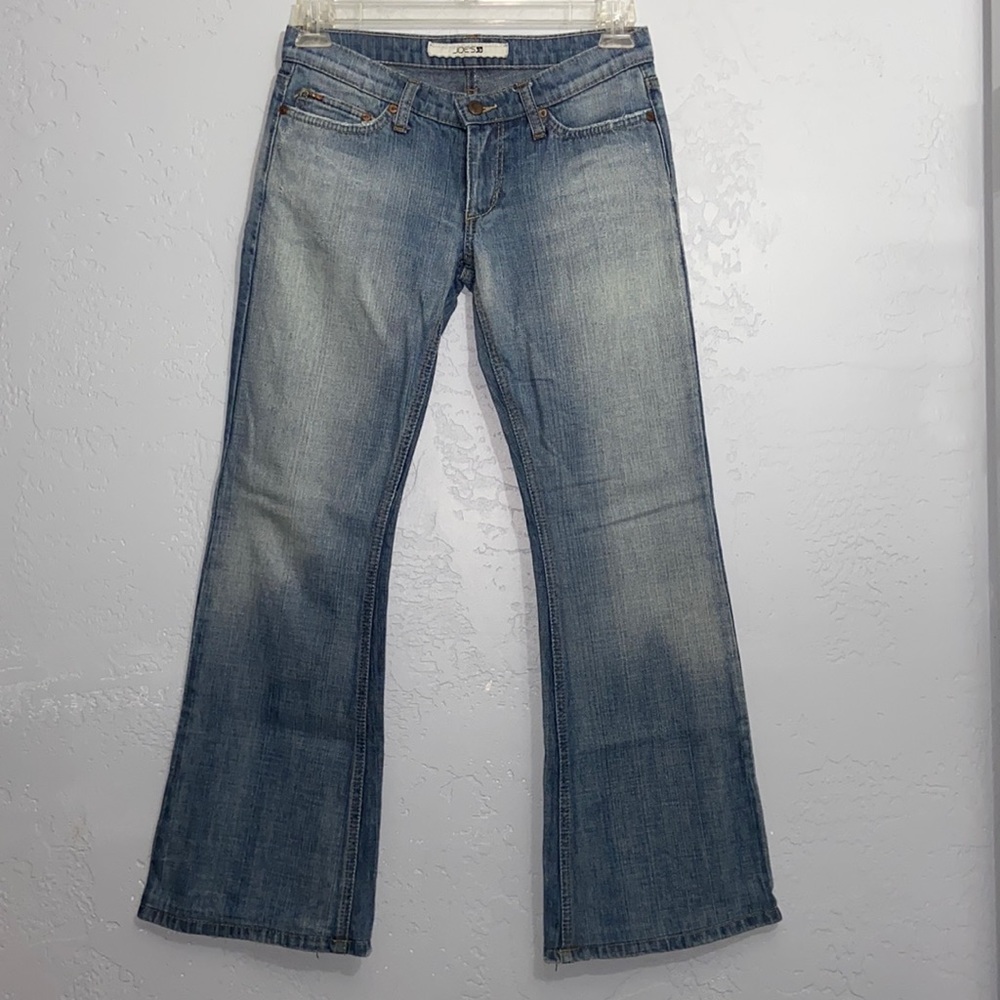 Joe’s Jeans Distress Light Wash Bootcut Denim Jeans 27